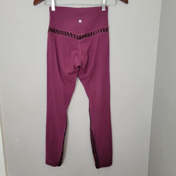 Lululemon Align Pant Red Grape Shifted Horizon 4 - Picture 2 of 3